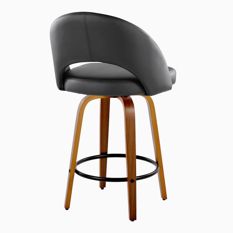 Renee Upholstered 26" Fixed-Height Counter Stool - Set of 2