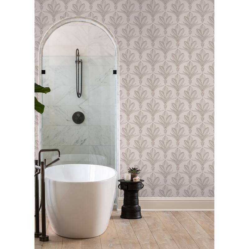 NuWallpaper Larkyn Blush Peel and Stick Wallpaper