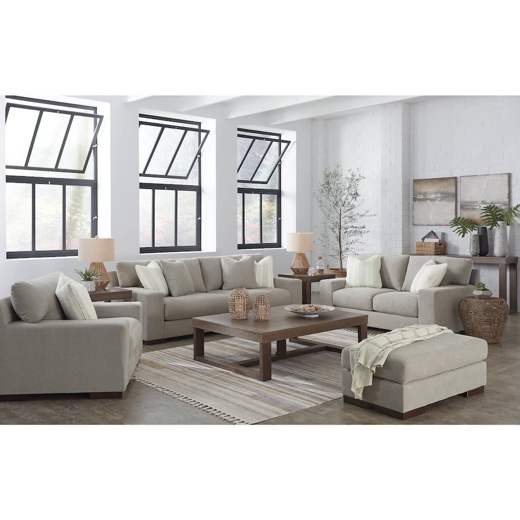 Signature Design by Ashley Maggie Gray 4-Piece Upholstery Package - 96"W x 40"D x 37"H