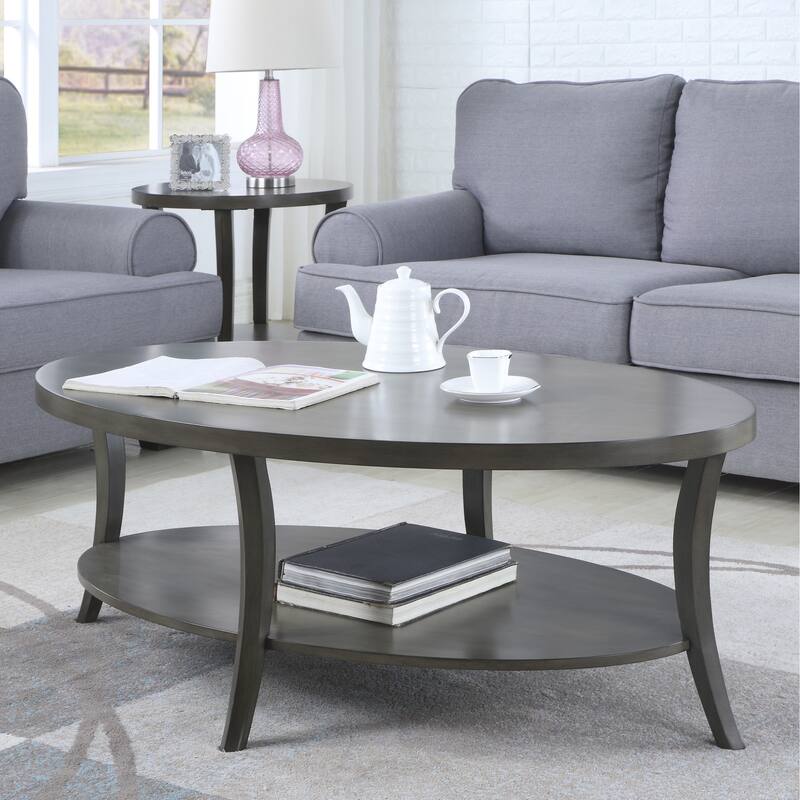 Modern Storage 3-piece Table Set with Coffee Table and 2 End Tables for Living Room
