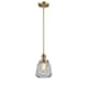 Option Brushed Brass / Clear Fluted