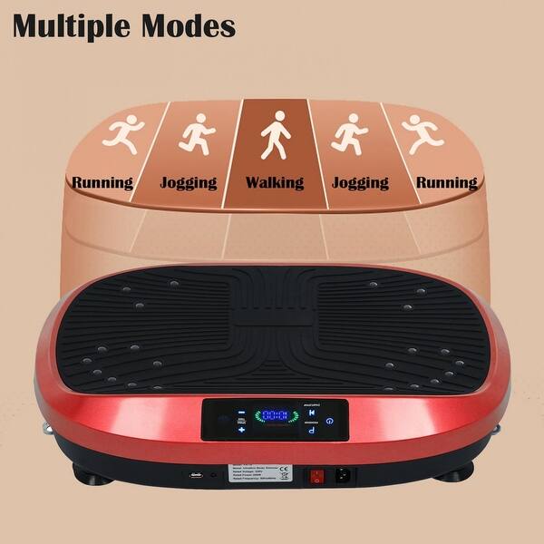 Vibration Plate Exercise Machine Lymphatic Drainage Machine Fitness Improves Circulation Strength Whole Body Training - Bed Bath & Beyond - 34998896 Vibration Plate Exercise Machine Lymphatic Drainage Machine Fitness Improves Circulation Strength Whole Body Training - Bed Bath & Beyond - 34998896