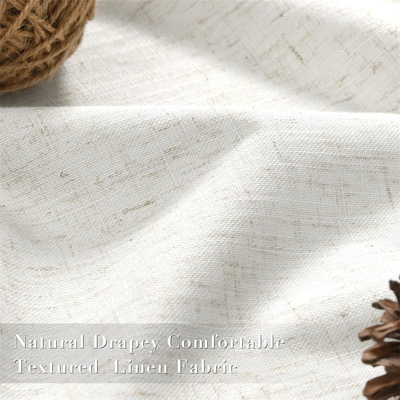 Beige Pinch Pleat 40x96" Noise Block