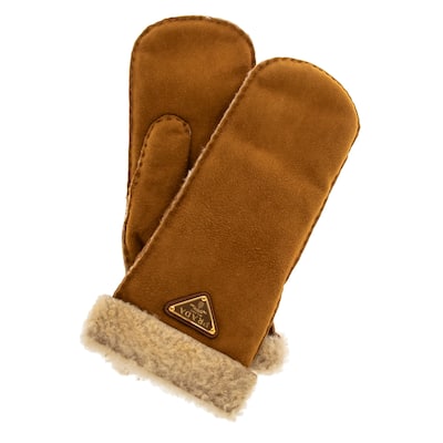 Prada Suede Sheepskin Mittens