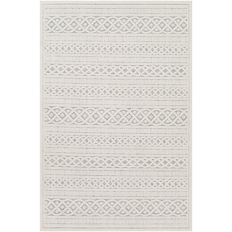 Gaines Indoor/ Outdoor Geometric Stripe Area Rug