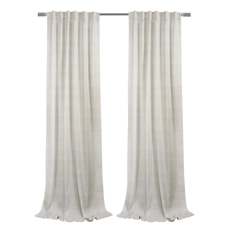 Austin Light Filtering Dual Header Curtain Panel