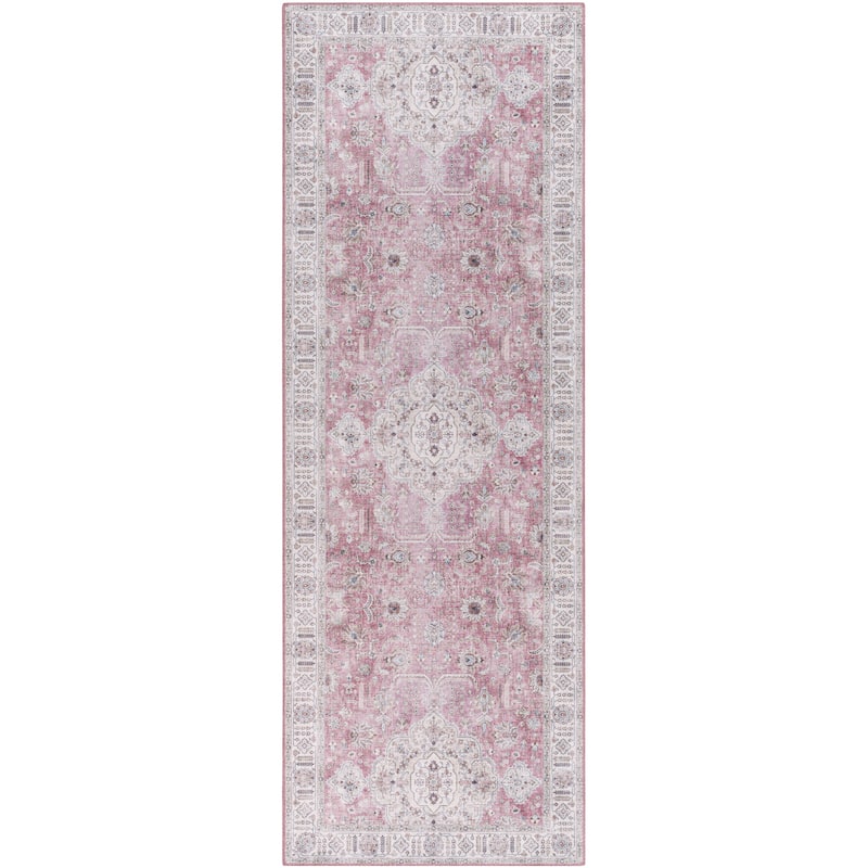 Livabliss Nydia Traditional Medallion Printed Area Rug