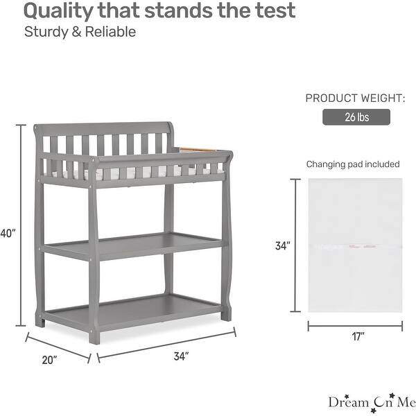 Dream On Me Ashton Changing table