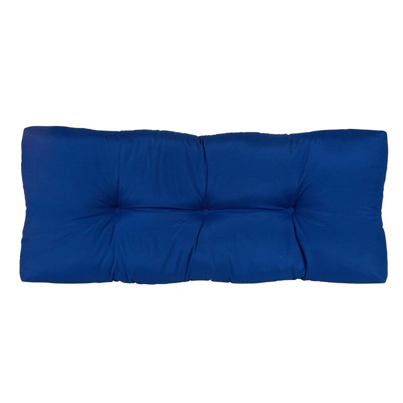 Klear Vu Indoor/Outdoor Marine Blue 43" Bench Cushion - Blue - Single