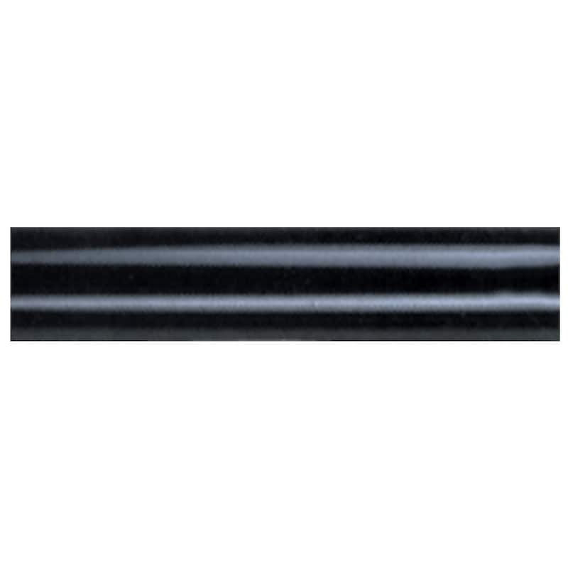 Vaxcel .75 inch Diameter Steel Ceiling Fan Downrod Extension - Black - 0.75-in W x 24-in H x 0.75-in D