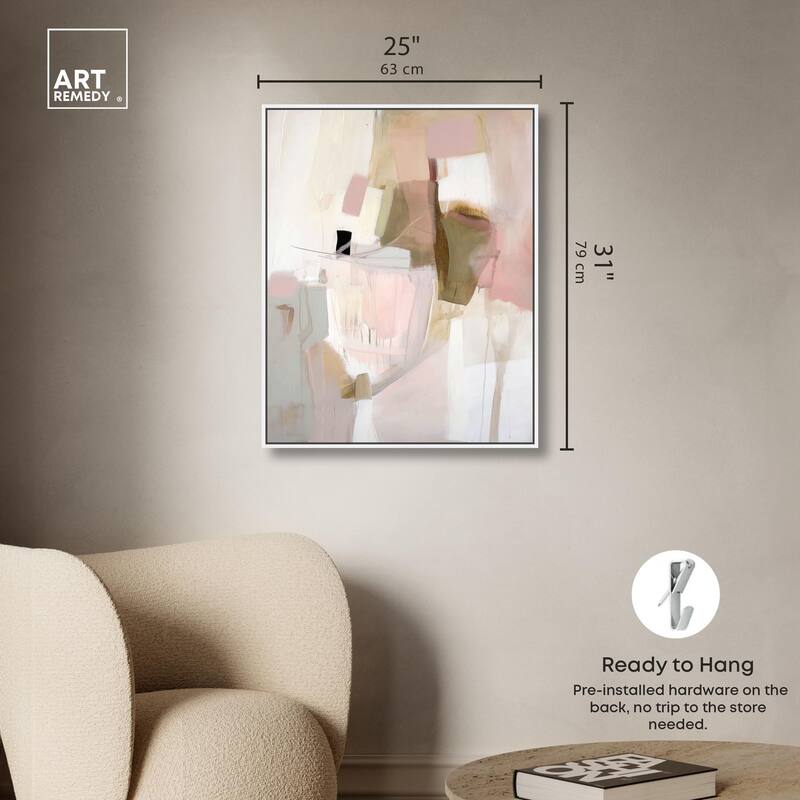 Pigment Flow I Canvas by Art Remedy