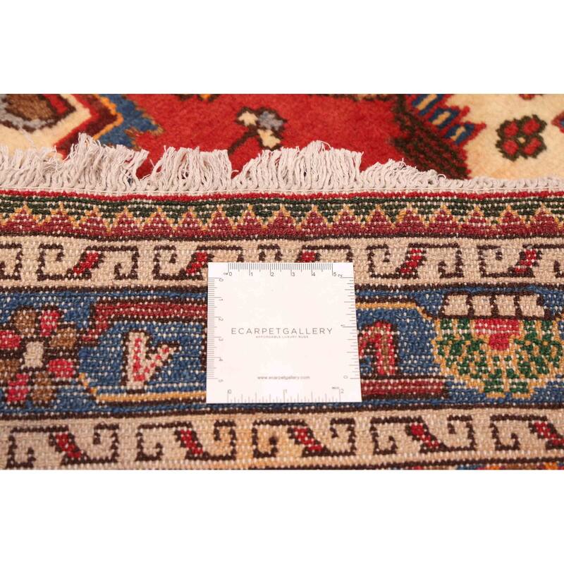 ECARPETGALLERY Hand-knotted Anadol Red Wool Rug - 3'6 x 4'9