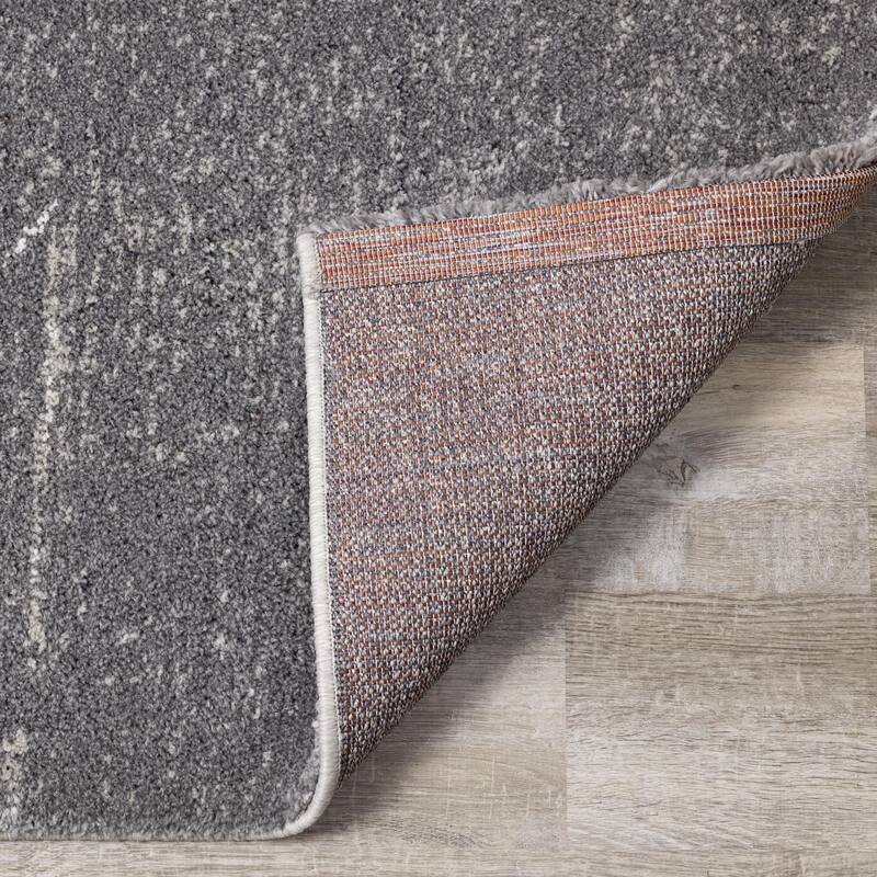 Ryan Collection - Grey/Cream Strokes Rug