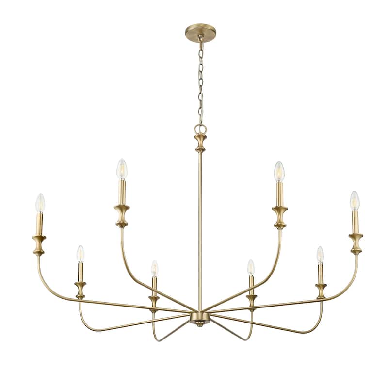Millennium Lighting 29608 Savanne 8 Light 48" Wide Taper Candle Style