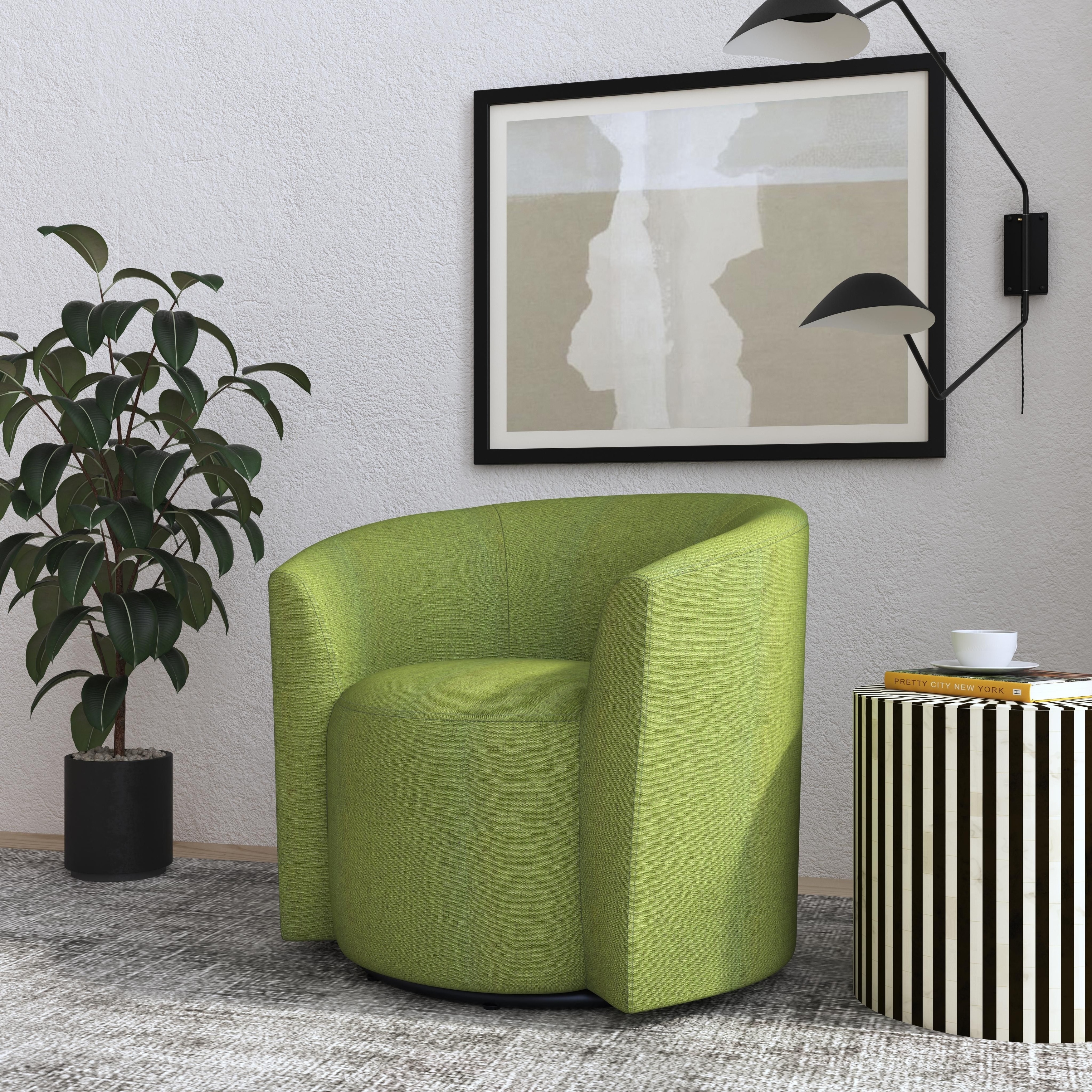Olive green swivel hotsell chair