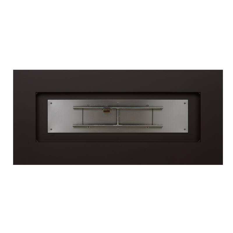 Aegean 70" Rectangle Fire Table Propane or Natural Gas by Real Flame