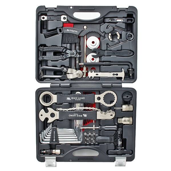 Shop Bikehand Bike Bicycle Repair Tool Kit With Torque Wrench Overstock 24198153