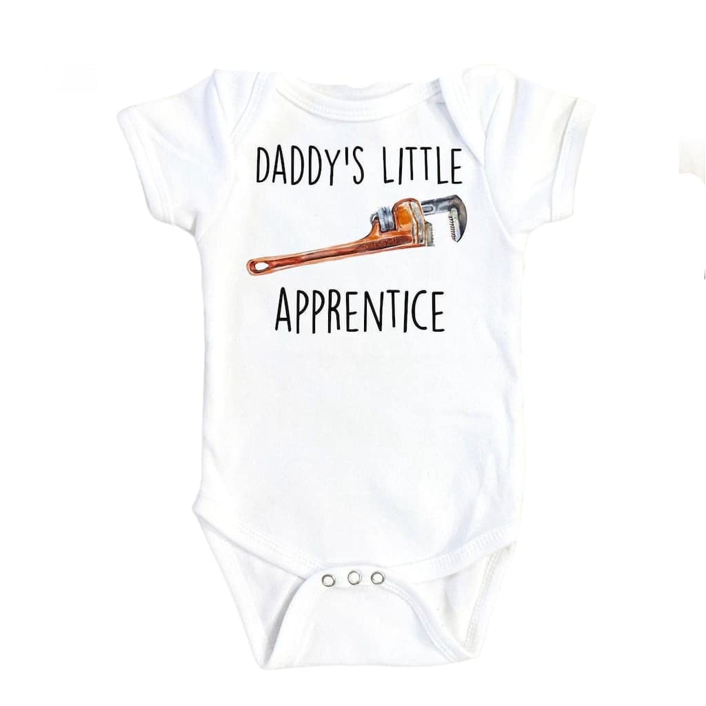 Plumber - Baby Boy Girl Clothes Infant Bodysuit Funny Cute Newborn