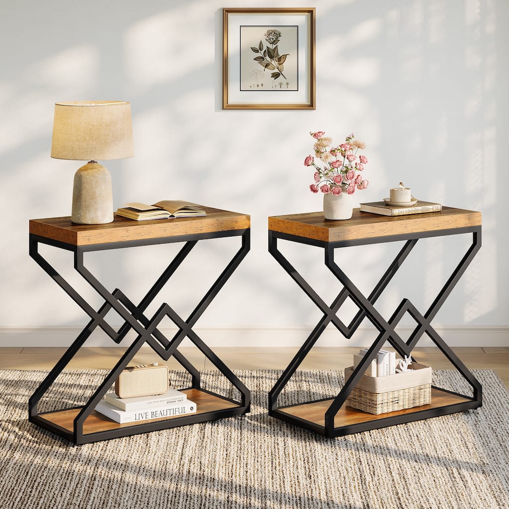 End/Side Table with Storage