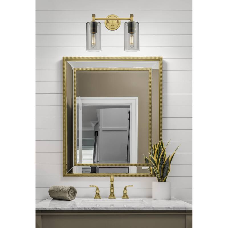 Innovations Lighting Crown Point - 2 Light 7" Wall-Mounted Bath Vanity Light