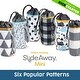 preview thumbnail 6 of 4, Creative QT SlideAway, Hearts Print, On-The-Go Mini Storage Bag and Table Top Play Mat