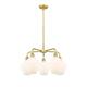 Option Cased Matte White / Satin Gold