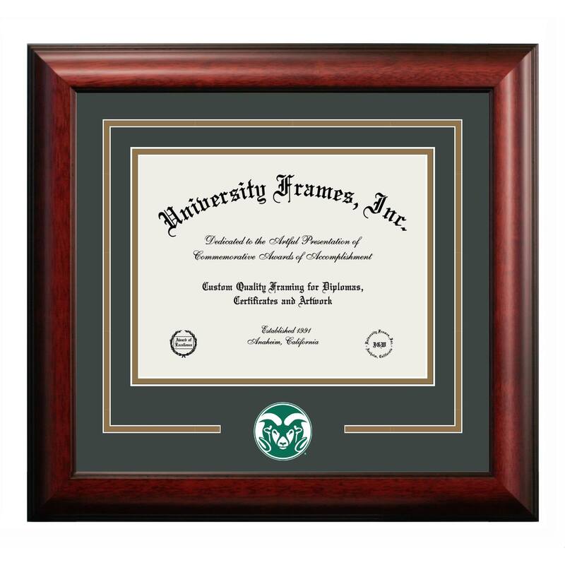 Colorado State 11w x 8.5h Spirit Diploma Frame