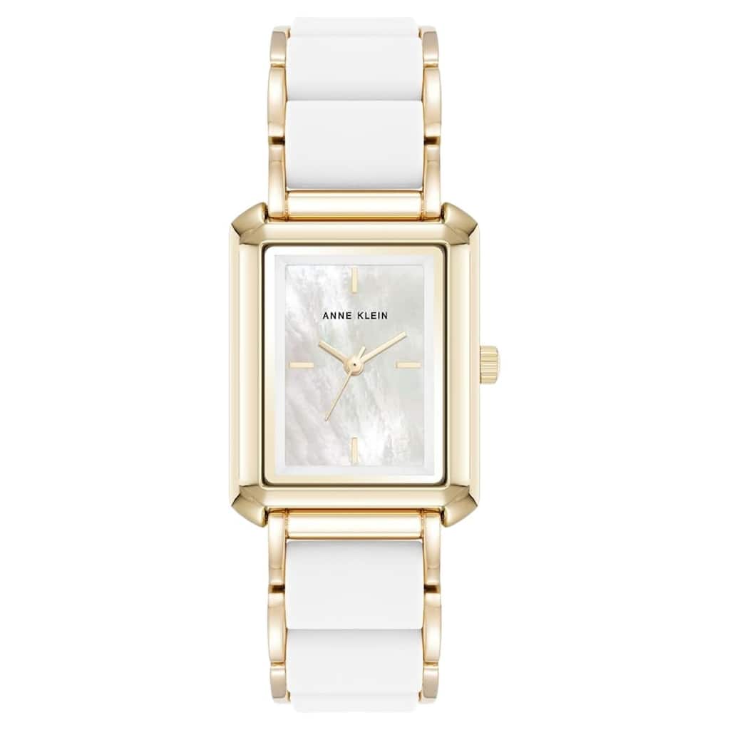 Anne Klein Women's Classic White Dial Watch - AK/5278GPWT - One Size