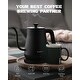 preview thumbnail 8 of 23, 0.8L Stainless Steel Electric Gooseneck Kettle with Auto Shut Off