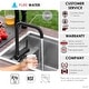 preview thumbnail 31 of 32, STYLISH Stainless Steel Single Handle Foldable Pull Down Kitchen Faucet