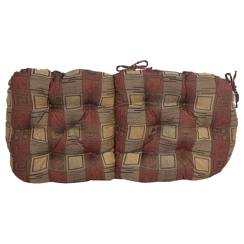 48-inch by 24-inch Jacquard Chenille Swivel Rocker Cushion - 24 x 48