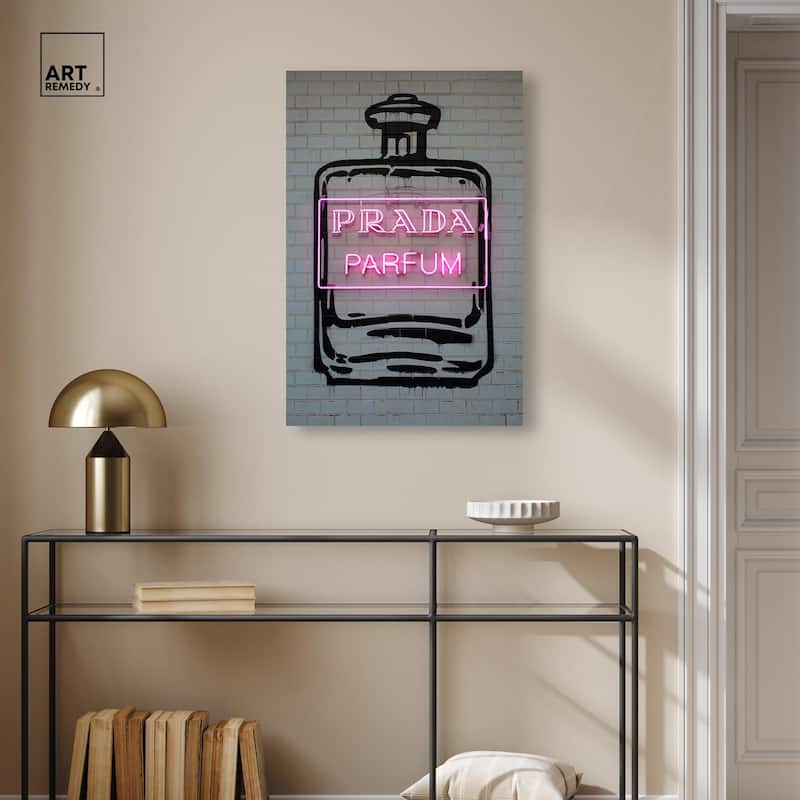 Fragrance Frame Canvas by Art Remedy, Gallery Wrapped