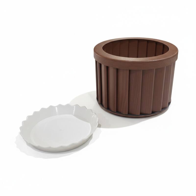 Round Strata Planter