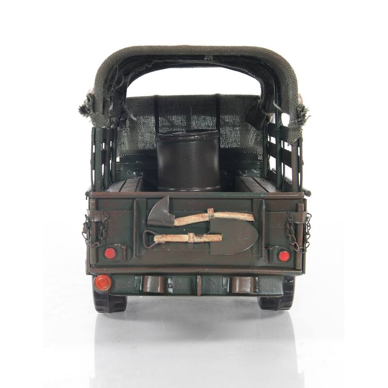 c1951 Dodge M42 Command Truck Sculpture - 13.5 x 6 x 6.75