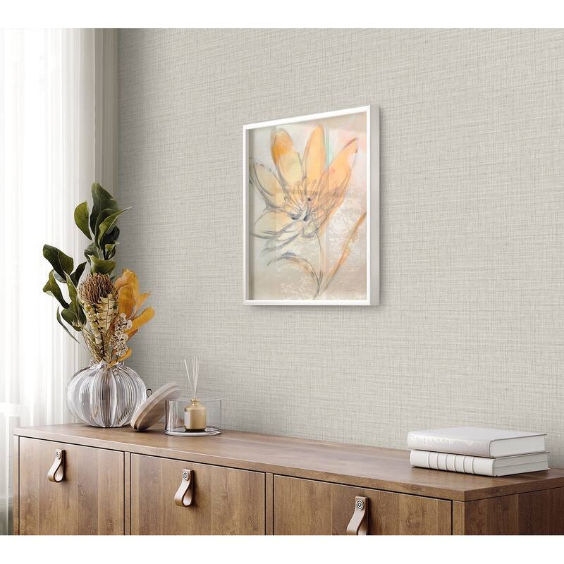 Seabrook Designs Harvest Twine Embossed Vinyl Unpasted Wallpaper