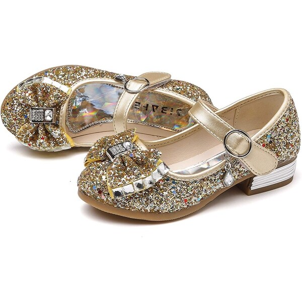 little girl sparkly dress shoes