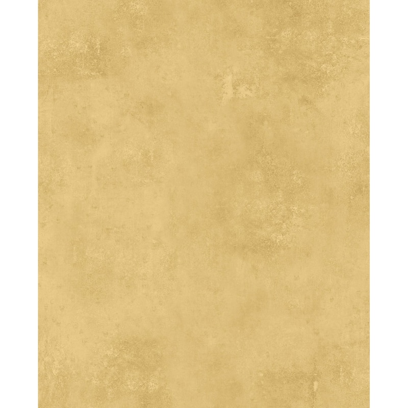 Seabrook Designs Vogue Suede Faux Unpasted Wallpaper - 20.5 in. W x 33 ft. L - Antique Gold