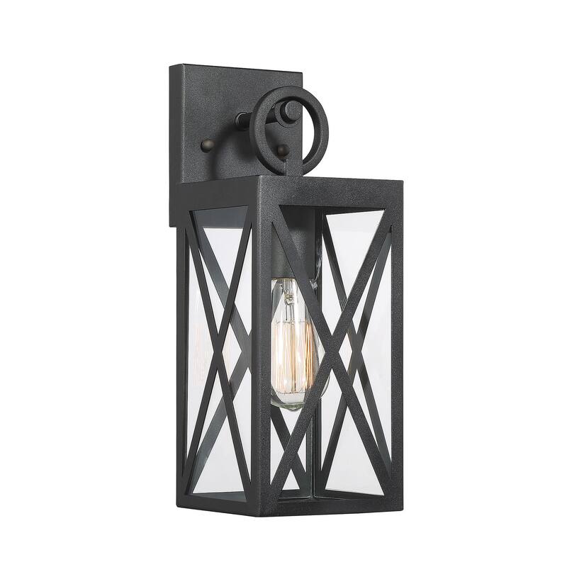 Meridian M50027 Single Light 14" Tall Outdoor Wall Sconce