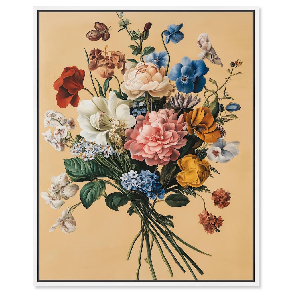 Floral Fiesta Canvas by Art Remedy