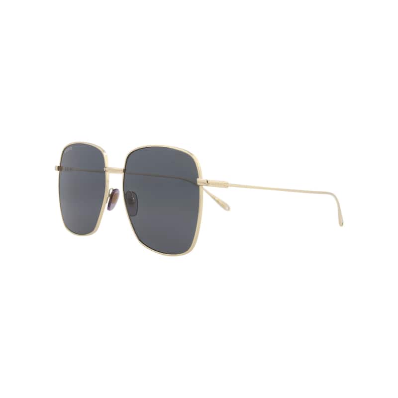 Gucci Square-Frame Metal Sunglasses - NS
