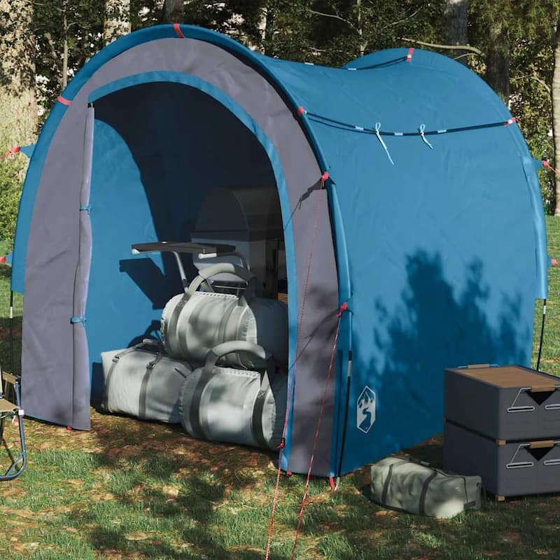 vidaXL Storage Tent Green Waterproof - 80.3" x 72" x 70.1" - Blue
