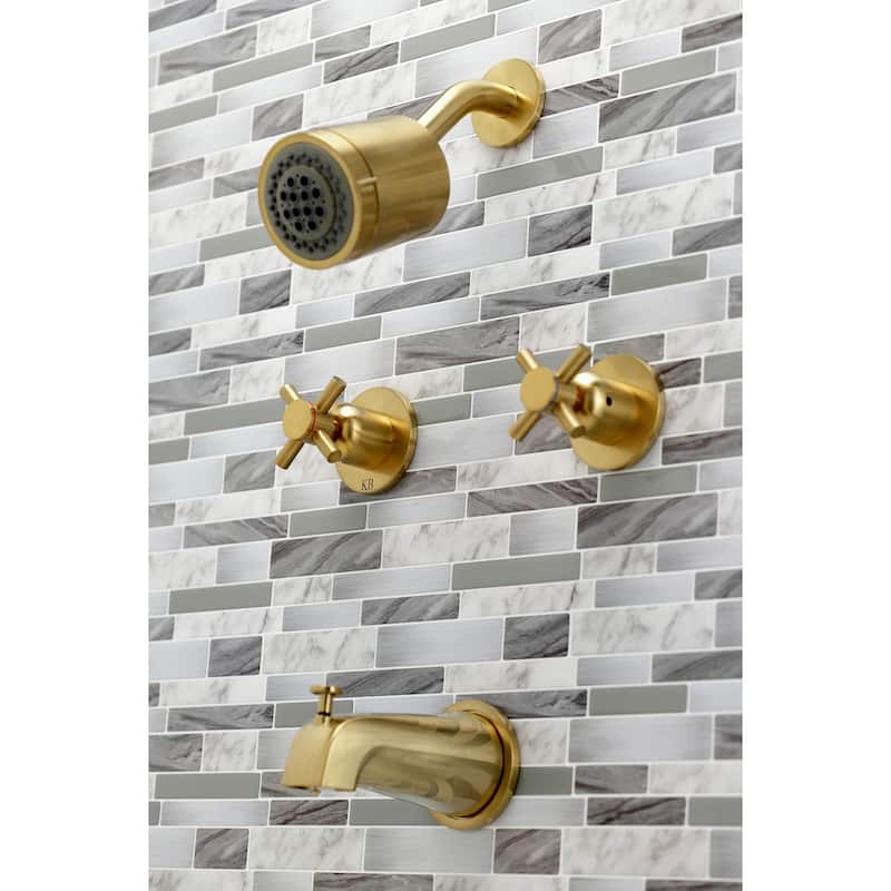 Concord Two-Handle Tub and Shower Faucet