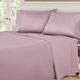 preview thumbnail 44 of 44, Superior Egyptian Cotton 530 Thread Count Deep Pocket Solid Sheet Set Full - Lavender