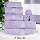 preview thumbnail 199 of 198, Egyptian Cotton 8 Piece Ultra Plush Solid Towel Set by Miranda Haus