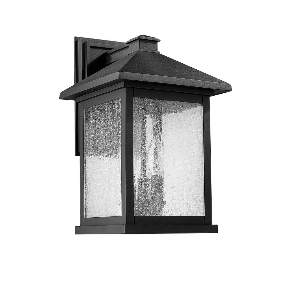 Rustic Large Lantern Outdoor Wall Light