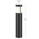 preview thumbnail 3 of 6, Kichler Lighting 12 Volt 3000K LED 15.2" Round Bollards in Textured Black - 15.2