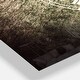 preview thumbnail 3 of 4, Designart 'Fungus on Leather Surface' Cottage 3 Panels Large Wall CLock - 36 in. wide x 28 in. high - 3 panels