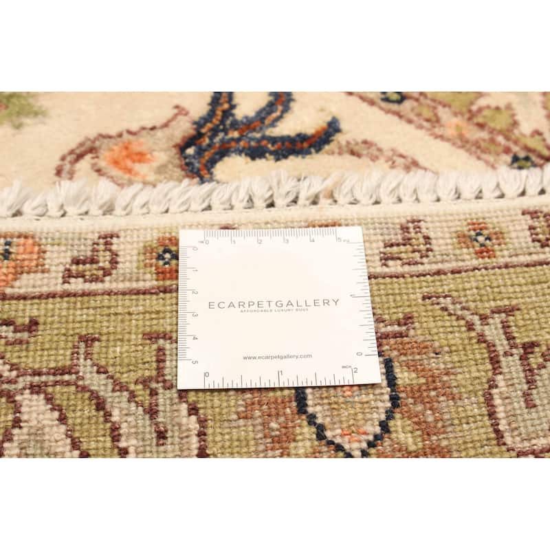 ECARPETGALLERY Hand-knotted Jamshidpour Cream Wool Rug - 3'1 x 5'2