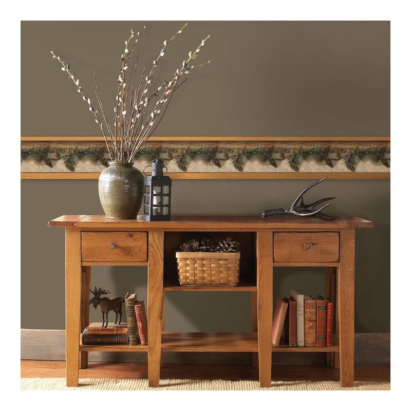 Chesapeake Pine Hill Multicolor Foliage Border - 6 x 180 x 0.025