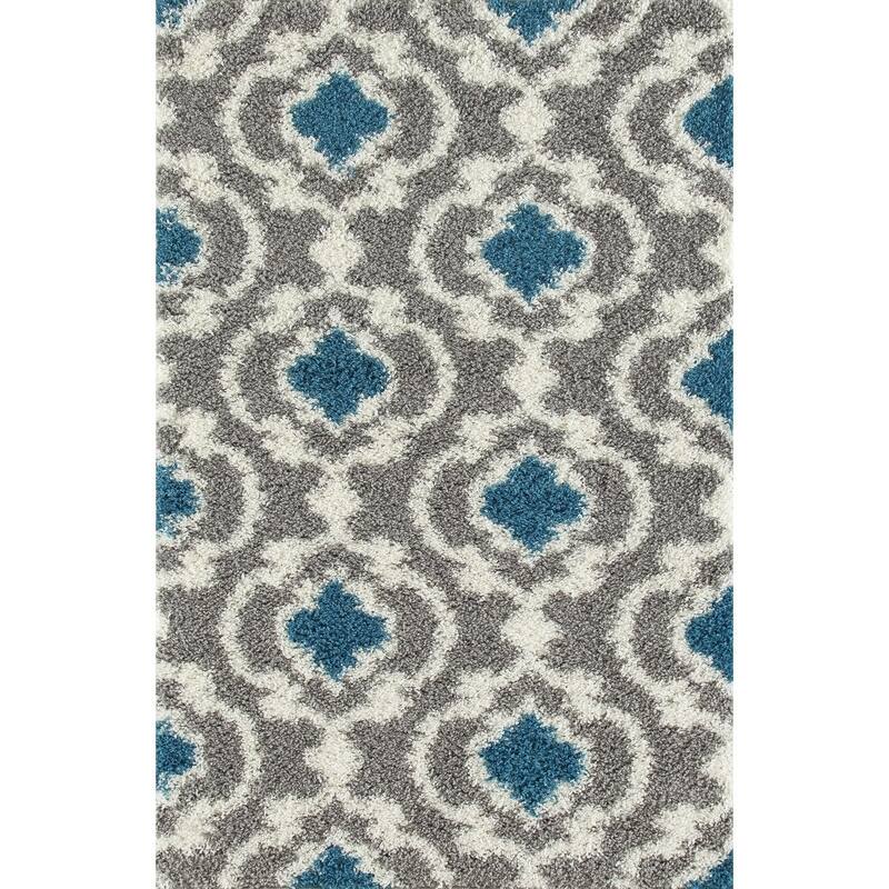 Porch & Den Touro Trellis Shag Area Rug